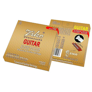 <span class=keywords><strong>Cordes</strong></span> de <span class=keywords><strong>guitare</strong></span> <span class=keywords><strong>classique</strong></span> à tension normale, 1ère à 6ème, en nylon transparent, plaquées cuivre, avec revêtement antirouille - Product Image 6