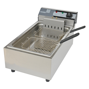 <span class=keywords><strong>Friteuse</strong></span> électrique commerciale 12L avec 300 fonctions °   <span class=keywords><strong>Friteuse</strong></span> à tube unique haute température avec double panier de cuisson - Product Image 1