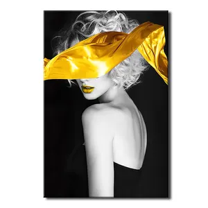 Posters Wall Art Prints Morden Woman Graffiti Art Posters And Prints Abstract Fashion Girl Canvas Paintings On The Wall Art Pictures Wall Decor