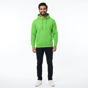 Ventes en gros de sweats à capuche pour hommes en coton peigné 100% pour la saison hivernale, design respirant, broderie 3D, sweats à capuche pour hommes - Product Image 1