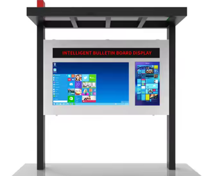 Ngoài Trời LED quảng cáo hiển thị cho xe buýt dừng sunproof, không ướt với tv-kết nối chức năng - Product Image 2