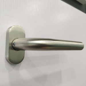 畅销不锈钢304门把手椭圆形莲座屋门把手 - Product Image 3