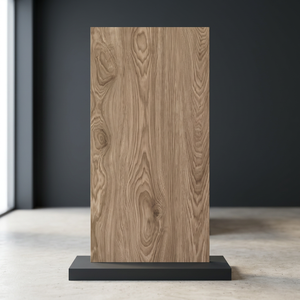 Larch Wood Natural 600x1200mm Fishbone Wood Grain Soft Light Porcelain Floor And Wall Slab <b>Tiles</b> - Product Image 2