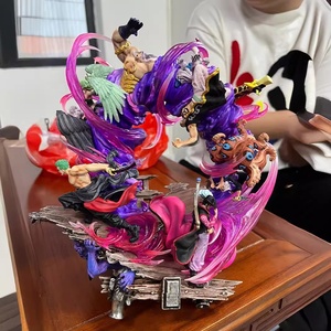 Statua Anime One Piece Rufy Ghost King Vice Yama Zoro LS Trono Sauron Modello da Esposizione Regalo Action Figure - Product Image 2