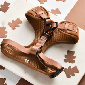 Produsen Oem sesuai pesanan cetak khusus mewah dapat diatur lembut Teddy Dog Harness produsen Velvet Dog Harness - Product Image 2