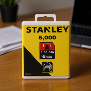 Grapas Stanley Tipo A de 6 mm, 5000 Unidades, Recubiertas de Zinc, para Uso en Oficina - Product Image 3