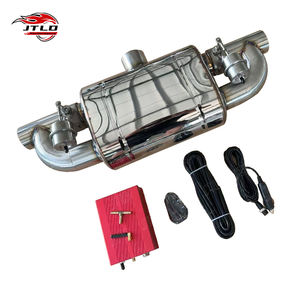 Groothandel 201ss 2.5Inch 2.75Inch 3 Inch Uitlaat Demper Met Enkele Inlaat En Dubbele Uitlaat Ventiel Uitsparing Afstandsbediening - Product Image 3