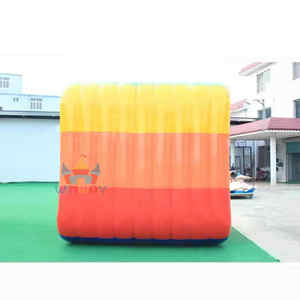 Inflable Human Rolling Challenge Team Building Flip It Game para equipos deportivos corporativos - Product Image 5