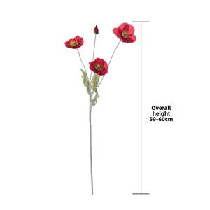 South Wind Knows My Heart, Flores Artificiales Serigrafiadas al Estilo INS, Fabricante de Decoración para el Hogar, Venta al Por Mayor Internacional - Product Image 4