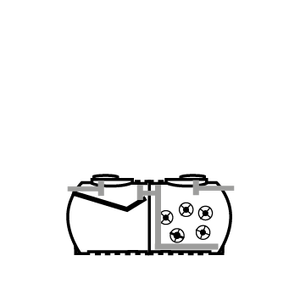 ANAER 14AE Sedimentación Filtro Percolador Maquinaria de tratamiento de agua - Product Image 1