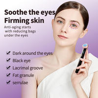 SHOmfrs Trending Beautyproducten 2026 Vibrerende Verwarmende Oogmassager Anti-rimpel Mini LED Licht Anti-verouderings Massagepen
