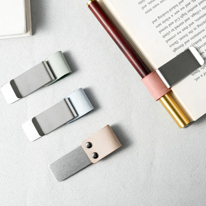 Portalápices <span class=keywords><strong>de</strong></span> Latón <span class=keywords><strong>para</strong></span> Cuadernos y Agendas, Clip <span class=keywords><strong>para</strong></span> Bolígrafos <span class=keywords><strong>para</strong></span> Uso Escolar y <span class=keywords><strong>de</strong></span> <span class=keywords><strong>Oficina</strong></span>, Regalo <span class=keywords><strong>para</strong></span> Estudiantes, Enfermeras y Viajeros, Accesorio <span class=keywords><strong>para</strong></span> Cuadernos - Product Image 5