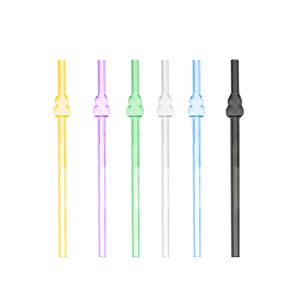Ensemble de <span class=keywords><strong>paille</strong></span> en verre transparent <span class=keywords><strong>à</strong></span> haute teneur en borosilicate, résistant <span class=keywords><strong>à</strong></span> <span class=keywords><strong>la</strong></span> chaleur et durable, résistant aux rouges <span class=keywords><strong>à</strong></span> lèvres, <span class=keywords><strong>paille</strong></span> de jus non jetable - Product Image 5