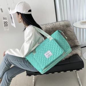 <span class=keywords><strong>Sac</strong></span> <span class=keywords><strong>de</strong></span> fitness pour <span class=keywords><strong>femme</strong></span> diamant treillis séparation humide et sèche <span class=keywords><strong>sac</strong></span> à main <span class=keywords><strong>de</strong></span> <span class=keywords><strong>sport</strong></span> Yoga grande capacité Pack <span class=keywords><strong>de</strong></span> voyage Extension pliable - Product Image 3