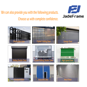 <span class=keywords><strong>Porte</strong></span> enroulable en aluminium isolée moderne pour villas, surface finie avec <span class=keywords><strong>télécommande</strong></span>, volet roulant, prix direct d'usine - Product Image 5