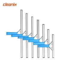 Outils professionnels de nettoyage de vitres, nettoyeur de vitres manuel commercial et industriel, raclette en acier inoxydable, caoutchouc et plastique