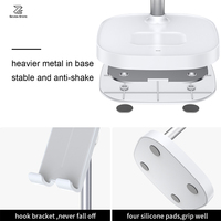Support de chargeur sans fil de bureau de téléphone, chargeur multifonctionnel 15W pour le chargeur sans fil de montre d'écouteur de téléphone portable