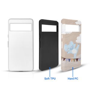 3D 2 trong 1 thăng hoa trường hợp trống cho pixel 9 Pro XL thăng hoa cao su trường hợp điện thoại cho Google Pixel 6 Pro thăng hoa trường hợp điện thoại - Product Image 1