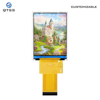 Modul Layar LCD IPS TFT Vertikal Persegi Panjang 2.8 Inci 480*640 ST7701S SPl RGB Driver Board CTP Layar Panel Sentuh Kapasitif
