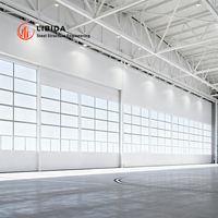 Hangar d'avion en vente chaude, structure en acier préfabriqué, matériau de structure en acier préfabriqué, hangar industriel, entrepôt