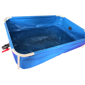 Mini réservoir <span class=keywords><strong>d</strong></span>'<span class=keywords><strong>eau</strong></span> <span class=keywords><strong>de</strong></span> <span class=keywords><strong>pluie</strong></span> écologique en PVC avec cadre métallique rectangulaire, aquarium, réservoir <span class=keywords><strong>de</strong></span> poissons, logo personnalisé - Product Image 2