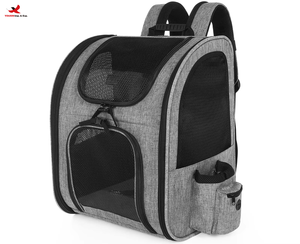 RTS Bulk Mixed Order Portable Dog <b>Backpack</b> Expandable Pet Bag Pet Carriers With Ventilated Breathable Mesh for Dog <b>Cat</b> - Product Image 1