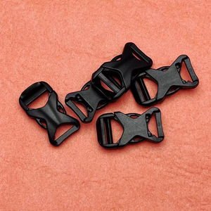 Hebilla de plástico para bolsos, cierre de correa ajustable y duradero, color negro, paquete de 2 - Product Image 4