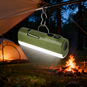 Multi-mode Rechargeable LED <b>Flashlight</b> with Side COB Work Light, Clip-on Emergency <b>Torch</b> for Camping, Hiking, Backpacking - Product Image 5