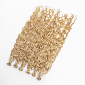 <span class=keywords><strong>Capelli</strong></span> Vergini Europei Remy Naturalmente Ricci con Punta Piatta 12a, Estensioni di <span class=keywords><strong>Capelli</strong></span> Umani Vergini Non Trattati, Morbidi e Lucenti - Product Image 3