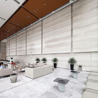 Dalles de marbre naturel poli de qualité supérieure de 20 mm, marbre blanc boisé pour carrelage de sol et décoration murale intérieure