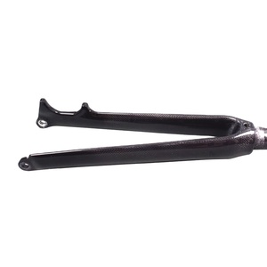 Nueva horquilla de <span class=keywords><strong>bicicleta</strong></span> de carbono 3K para 700C Road Thru Axle 100*12mm componente de <span class=keywords><strong>bicicleta</strong></span> de alto rendimiento - Product Image 2