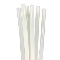 Bâtons de colle thermofusible transparente en résine EVA (mastic silicone) pour pistolet à colle