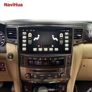 NaviHua New Arrival 12.6'' Touch Screen Android Car Radio GPS Navigation Multimedia Auto <b>Stereo</b> Player for Lexus LX570 2007 2015 - Product Image 5
