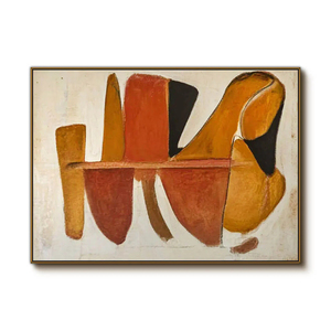 Wabi sabi Minimalist Hand painted Framed Wall Arts Large <b>Canvas</b> <b>Abstract</b> Oil Painting Indoor home decor gift for housewarming - Product Image 6
