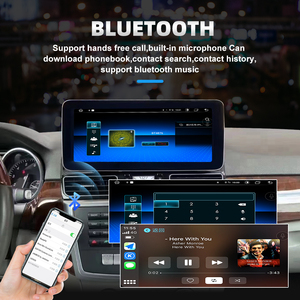 Pantalla de Radio Multimedia para coche <span class=keywords><strong>Android</strong></span> de 12,3 pulgadas WIFI SIM GPS Carplay para Mercedes <span class=keywords><strong>ML</strong></span> W166 GL X166 2013-2015 - Product Image 6