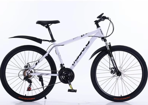 Bicicleta de Montaña Jiahengda Avanzada de 24/26 Pulgadas, Cuadro de Acero al Carbono, Frenos de Disco Dobles, Horquilla de Suspensión con Absorción de Impactos, Variable - Product Image 3