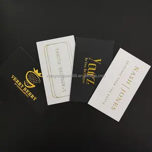 Hochwertige Visitenkarte Premium-Geschäftsnamenskarte individuelles Logo Visitenkarten-Rohlinge