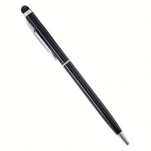 Personalized Metal Stylus Aluminum Body 2-In-1 Touchscreen Ballpoint <b>Pen</b> for Promotional Gift Bulk Orders - Product Image 2
