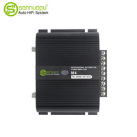 Son numérique OEM Amplificateur de voiture à 4 canaux avec M4-TS400 de traitement DSP