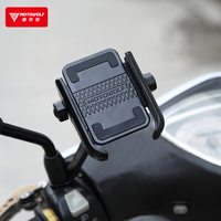 Support de téléphone portable en aluminium Motowolf V1 avec chargeur USB pour la conduite à moto