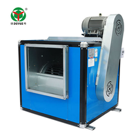 Ventilateur centrifuge de haute performance en acier de qualité supérieure avec moteur AC 220V/380V, faible bruit, personnalisable, pour protection incendie et évacuation de fumée