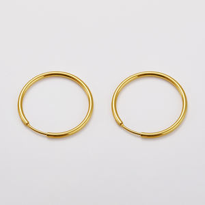 Женские и мужские серьги-кольца из нержавеющей стали - Product Image 2