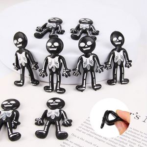 Juguetes de Esqueleto de TPR Elásticos Personalizados para Halloween, Muñecos Antiestrés para Apretar y Estirar - Product Image 4