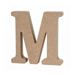 Números de Pared Decorativos DIY de <span class=keywords><strong>Madera</strong></span>, Letras del Alfabeto <span class=keywords><strong>en</strong></span> Diferentes Estilos - Product Image 1