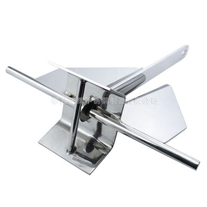 Shining Plow Anchor 316 Stainless Steel High Holding Power For <b>Yacht</b> Speedboat Marine Use - Product Image 5