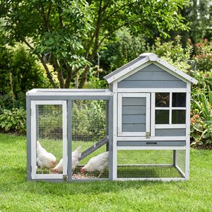 <span class=keywords><strong>Cages</strong></span> modernes d'extérieur pour petits animaux, en bois, pour lapins et hamsters, avec plateau coulissant, écologiques et imperméables - Product Image 6
