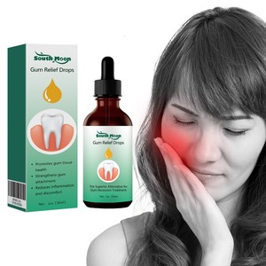 South Moon 100% Natural pereda instan denyut nadi perawatan gusi gingiva memperbaiki sakit gigi tetesan pereda nyeri gusi - Product Image 1