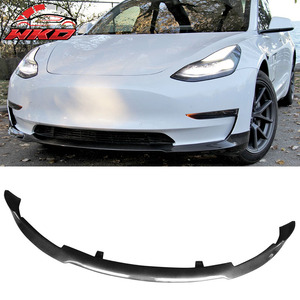 เหมาะสำหรับ Tesla Model 3 ปี 2017-2023 ชุดแต่งกันชนหน้าทรง RPM ลายคาร์บอนไฟเบอร์ - Product Image 1