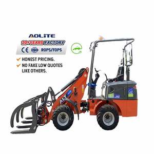 Miễn phí vận chuyển mini điện loader 650kg đa năng loader mini bánh xe tải - Product Image 3