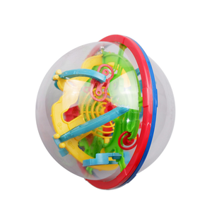 VENTE CHAUDE 100 Barrières Puzzle de <span class=keywords><strong>labyrinthe</strong></span> 3D en forme de boule magique pour enfants - Product Image 2